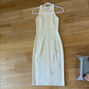 Athleta ribbed tank midi dress